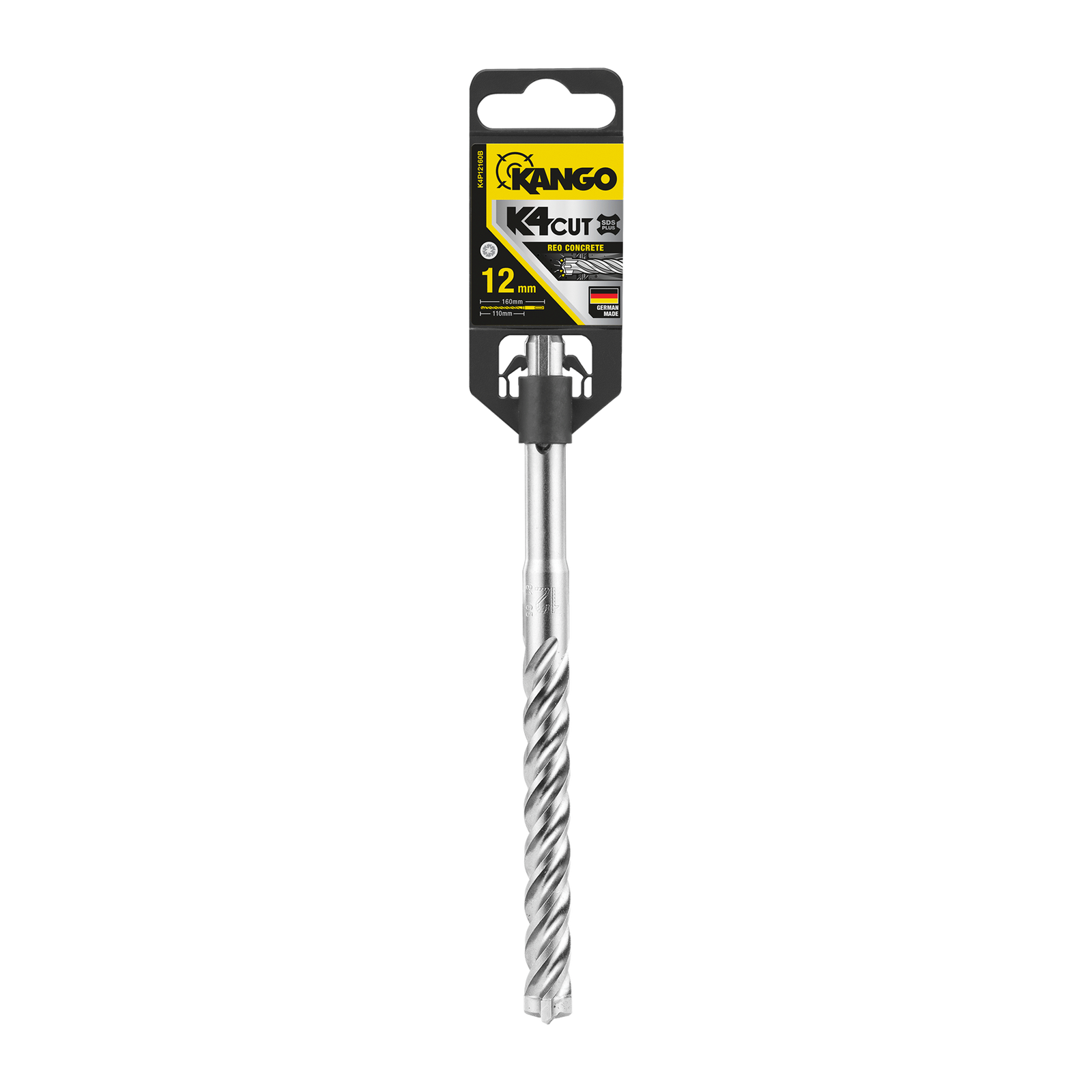 Kango 12mm x 210mm K4 SDS Plus Steel Drill Bit