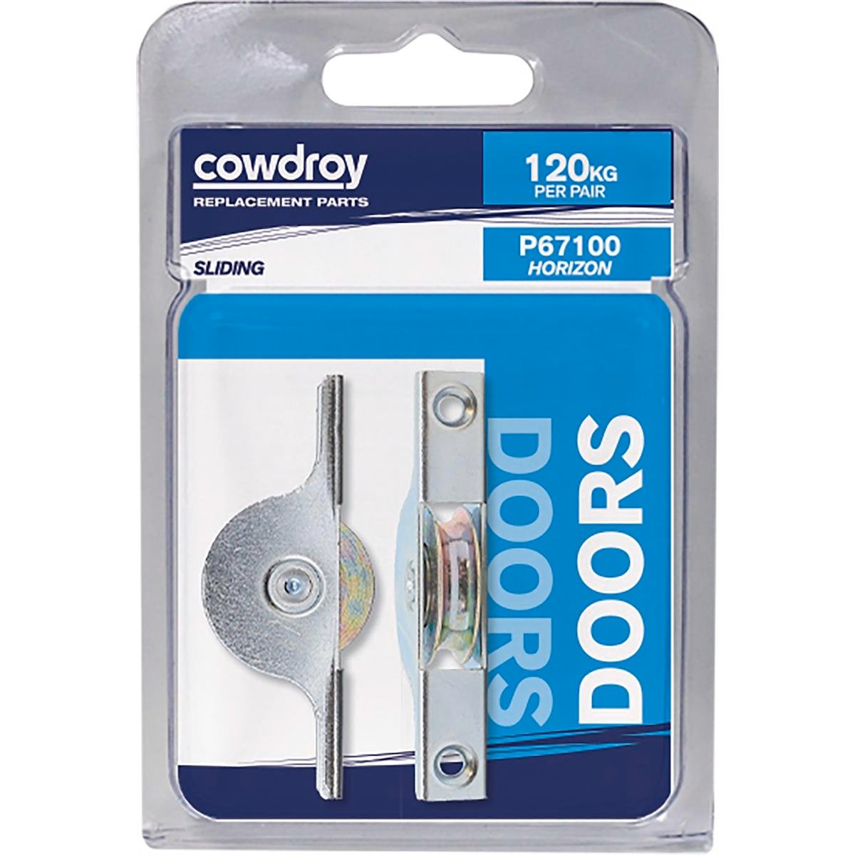 Cowdroy Steel Wheel Sliding Door Sheave Pack