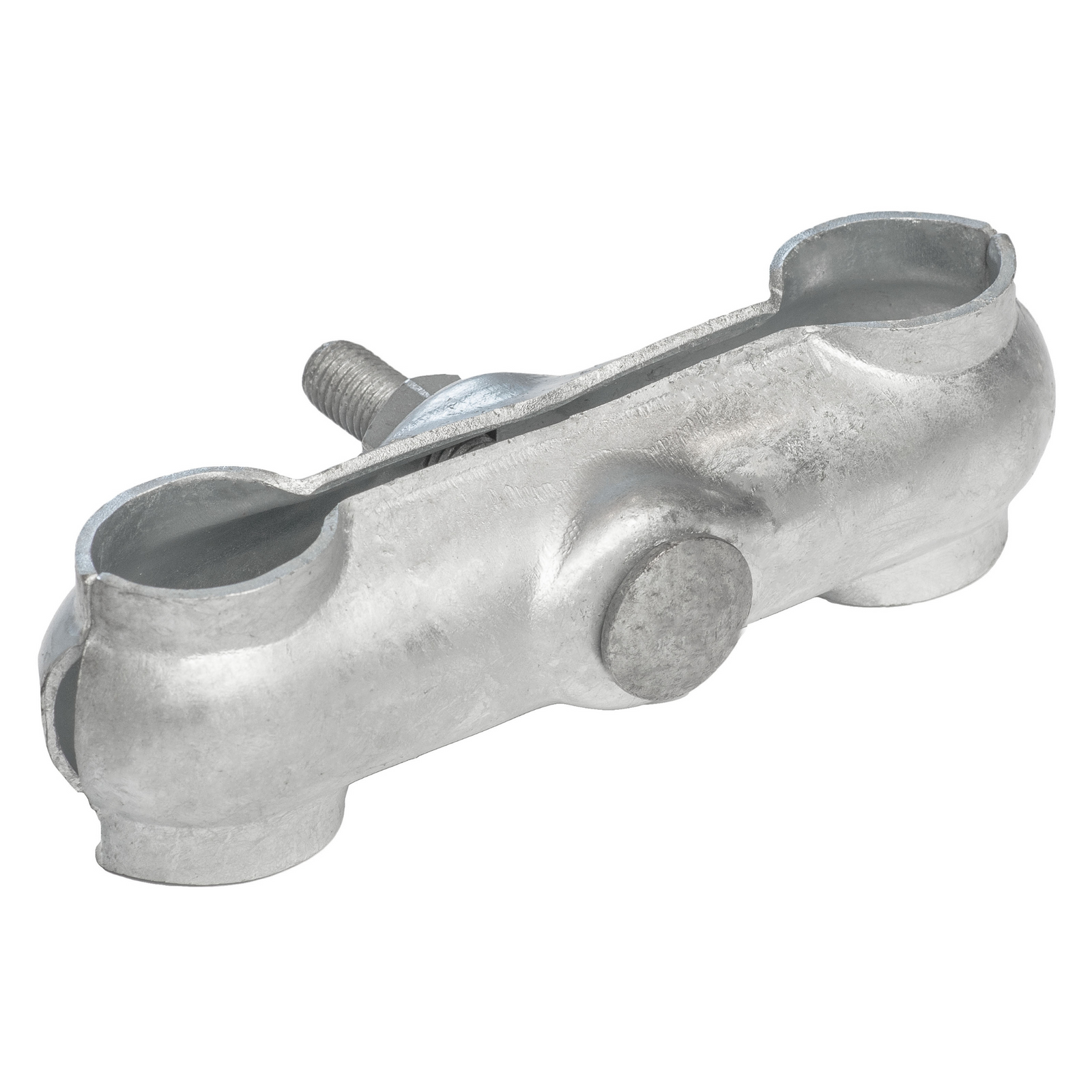 RapidMesh Galvanised Steel Temporary Fence Clamp 143x80x40mm