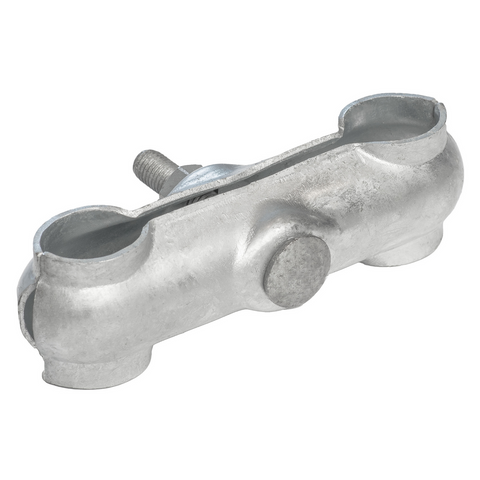 RapidMesh Galvanised Steel Temporary Fence Clamp 143x80x40mm