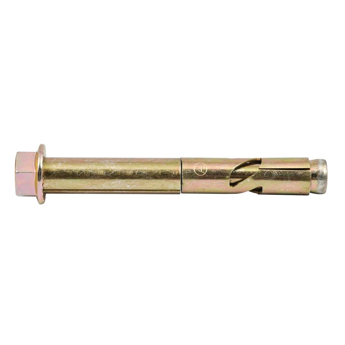 Ramset DynaBolt Plus 20 x 160mm Hex Nut Masonry Sleeve Anchor - Gold Passivated