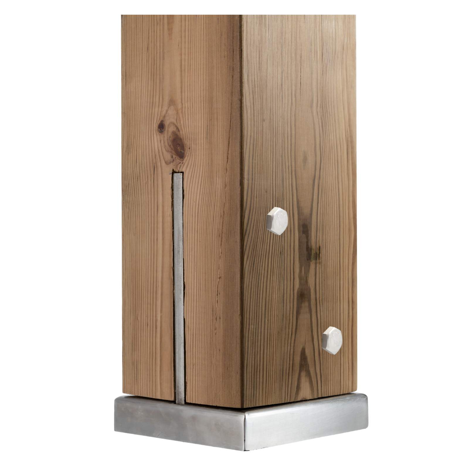 VUEPRO 120 x 120 x 30mm Stainless Steel T-Blade Concealing Cap