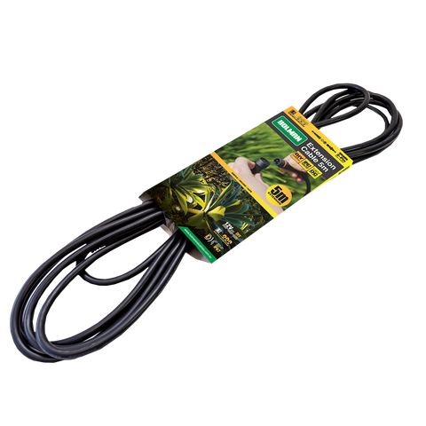 Holman 5m Black Warm White Garden Light Extension Cable ALCW5