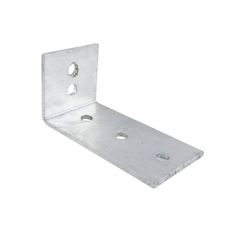 Carinya 75 x 150 x 75 x 5mm Hot Dipped Galvanised Steel Reinforcing Angle Bracket