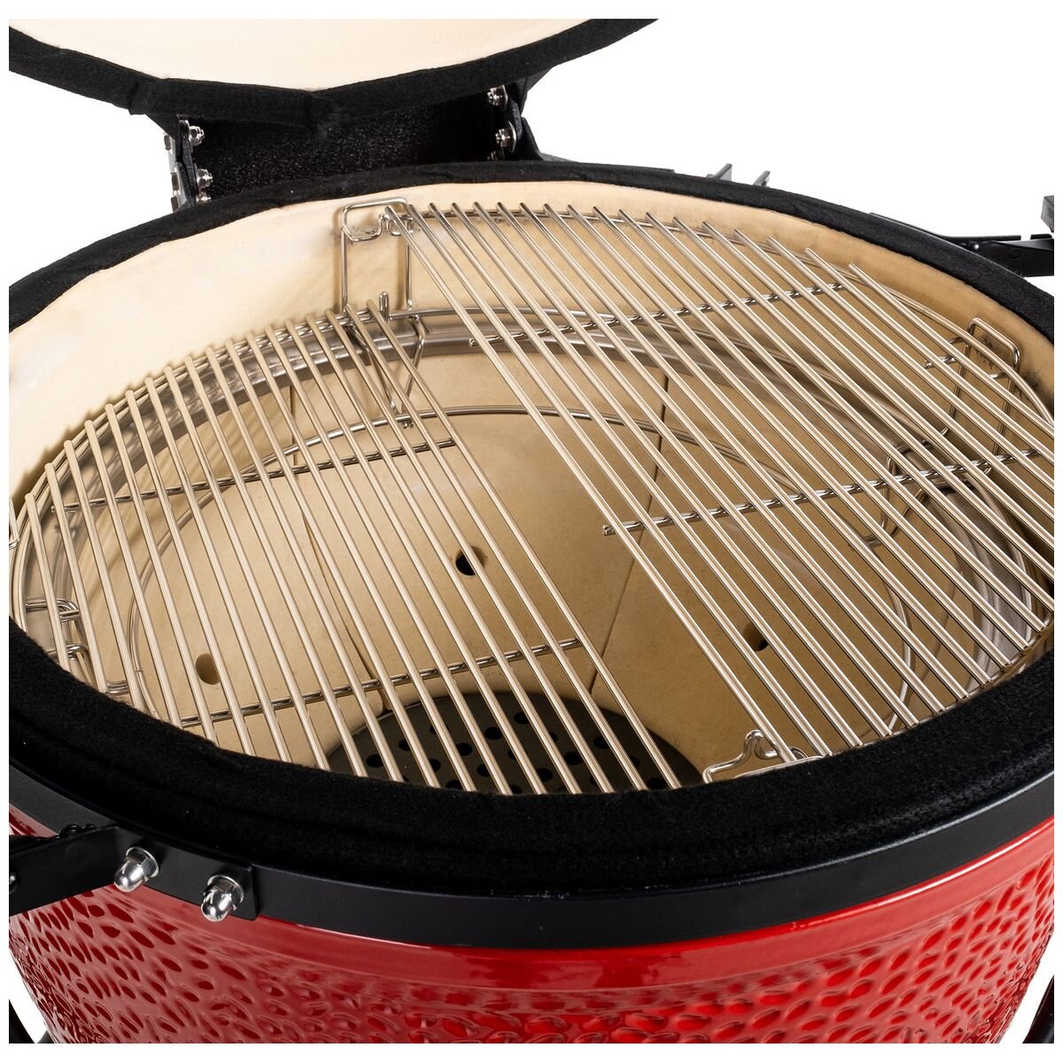 Kamado Joe Big Joe half moon cooking grate - 304 stainless steel, multi-zone grilling - BJ-HCG