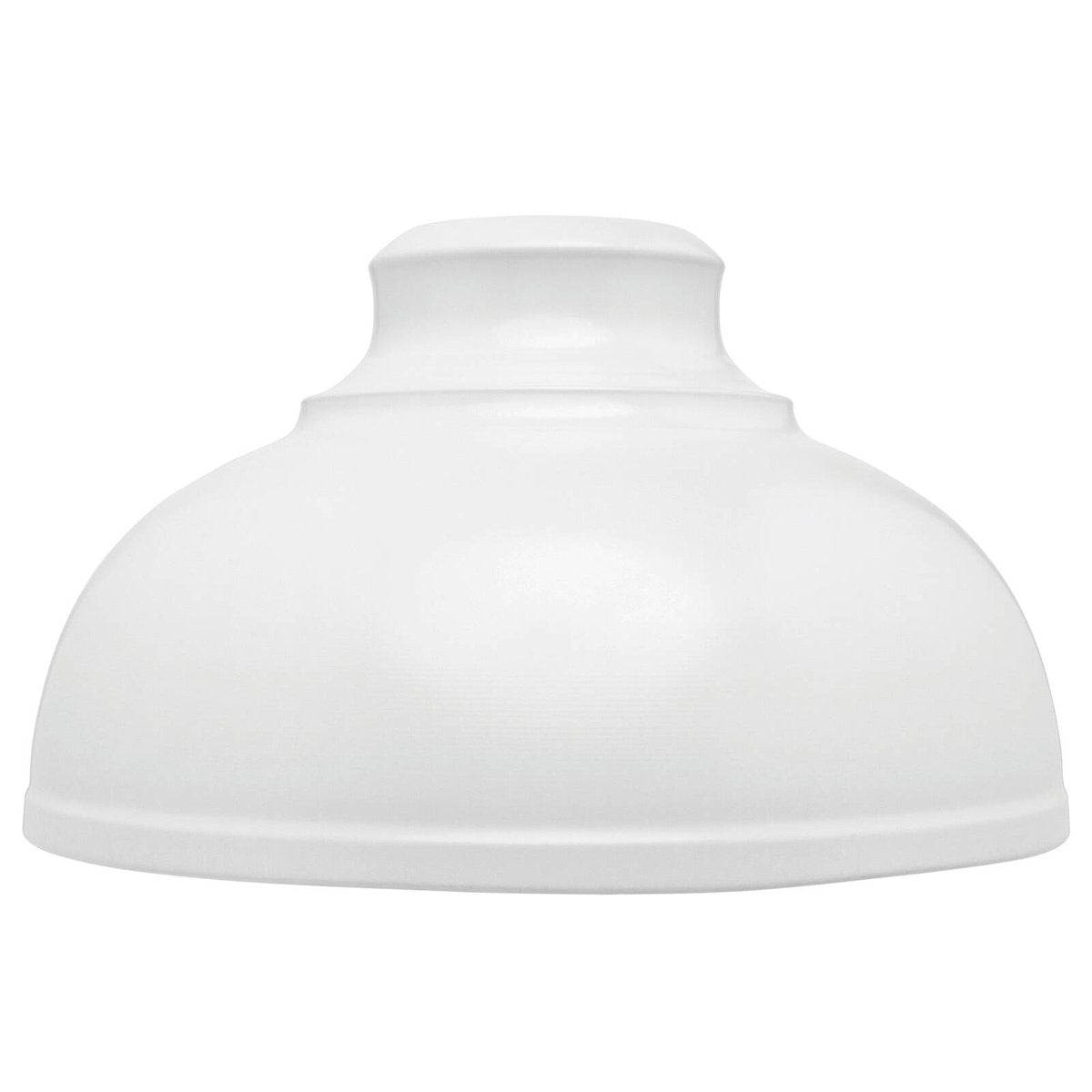 Brilliant 28cm White Matt Foundry Batten Fix Light Shade B22 DIY Install