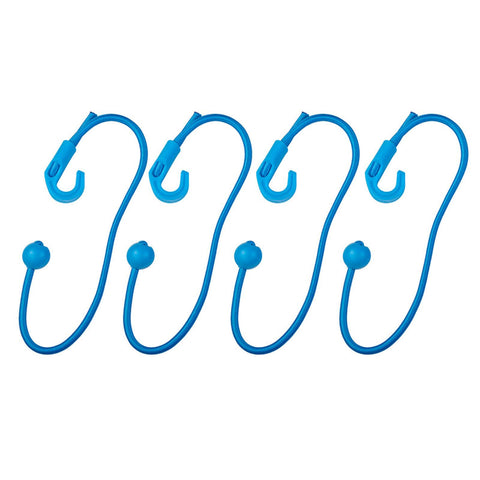 Polytuf Adjustable Bungee Cord - 4 Pack Latex Tie Downs