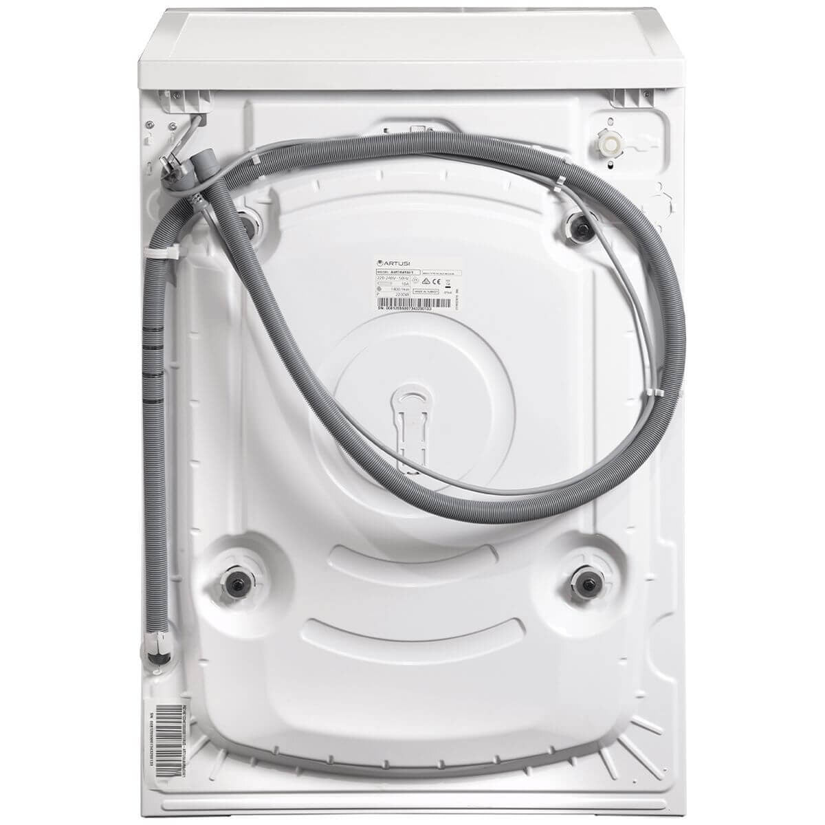 Artusi 8kg/4.5kg Washer Dryer Combo - Gloss White, 14 Programs, Auto Load Sensing - AWD850W
