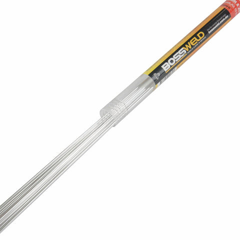Bossweld 5356 2.4mm x 500mm Aluminium TIG Rods - 20 Pack 300009B