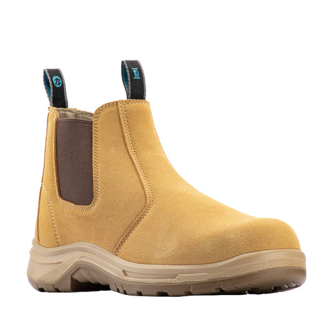 Bata Industrials Men's Wheat Meteor Pull On Safety Boot UK Size 9