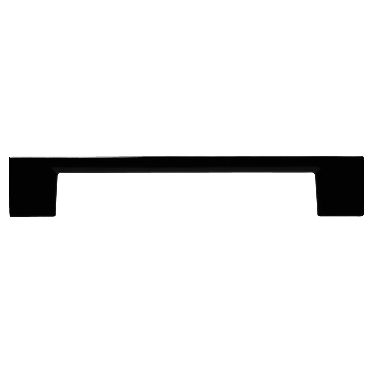 Kaboodle Cali 128mm Matte Black Aluminium Kitchen Handle
