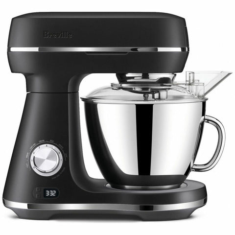 Breville the Bakery Chef Hub Stand Mixer 4.5L - 1000W, Black, Seven Speeds - LEM750BTR