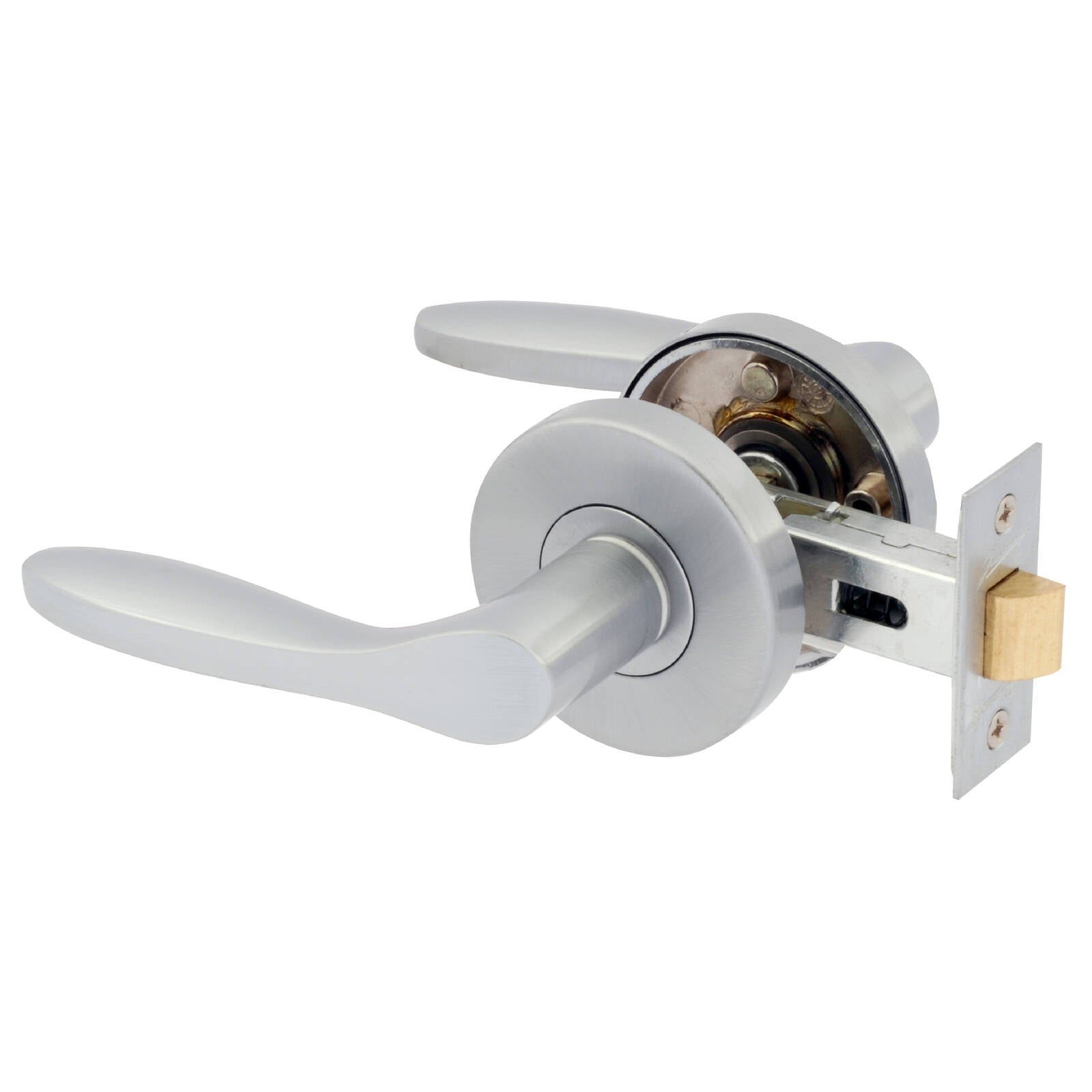Gainsborough G4 Series Carla Passage Leverset Satin Chrome