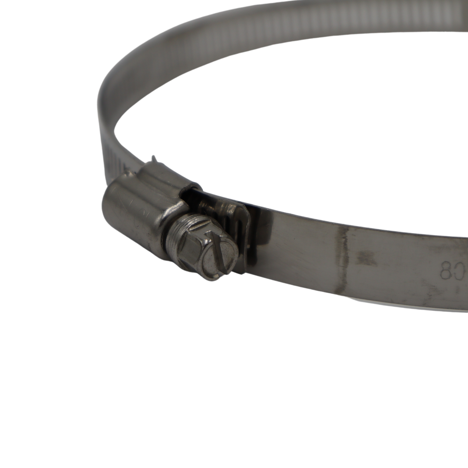 Pacific Air 125mm Stainless Steel Worm Clamp - 2 Pack, Round Duct