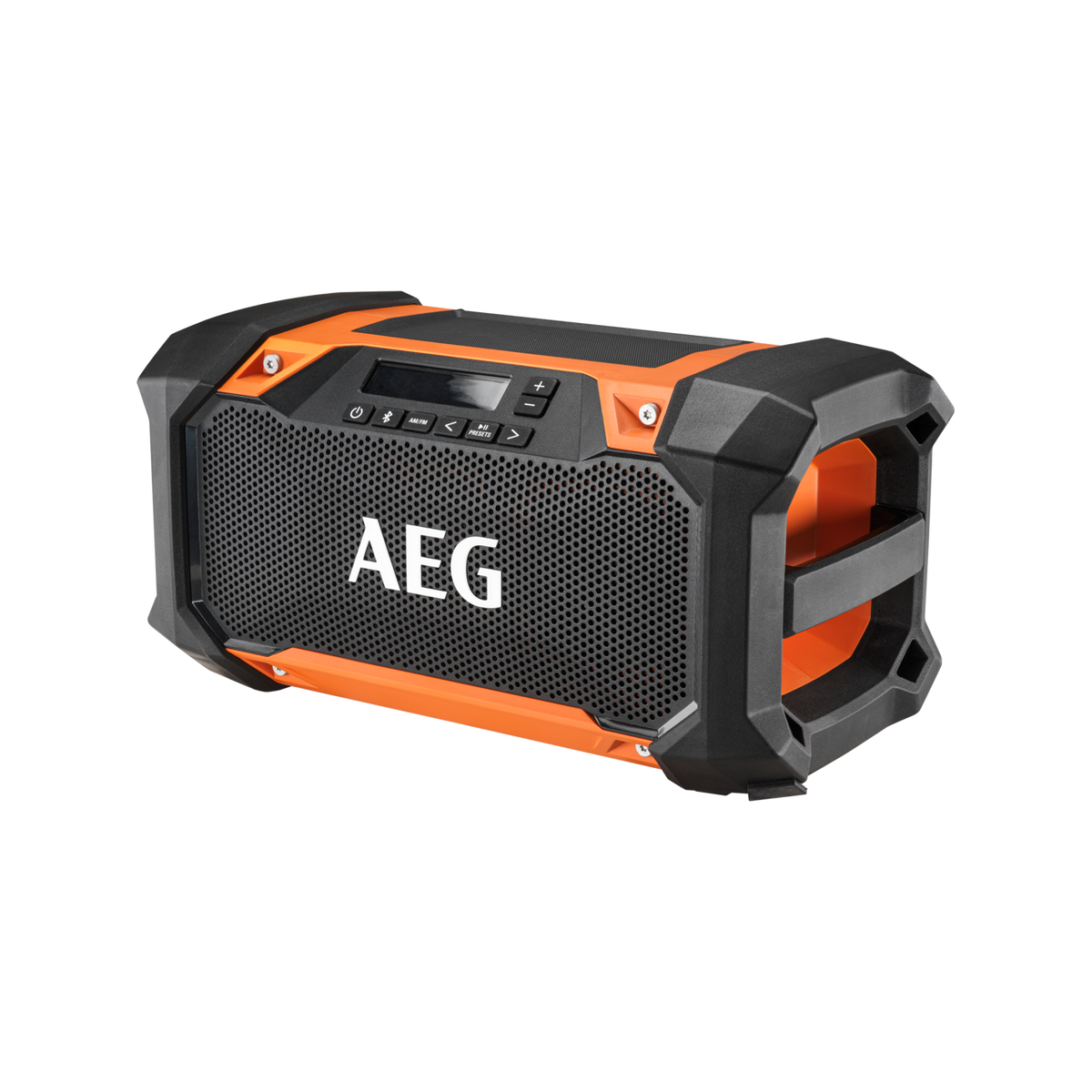 AEG 18V/240V Dual Speaker Hybrid Radio, Bluetooth, Indoor/Outdoor A18DSR0