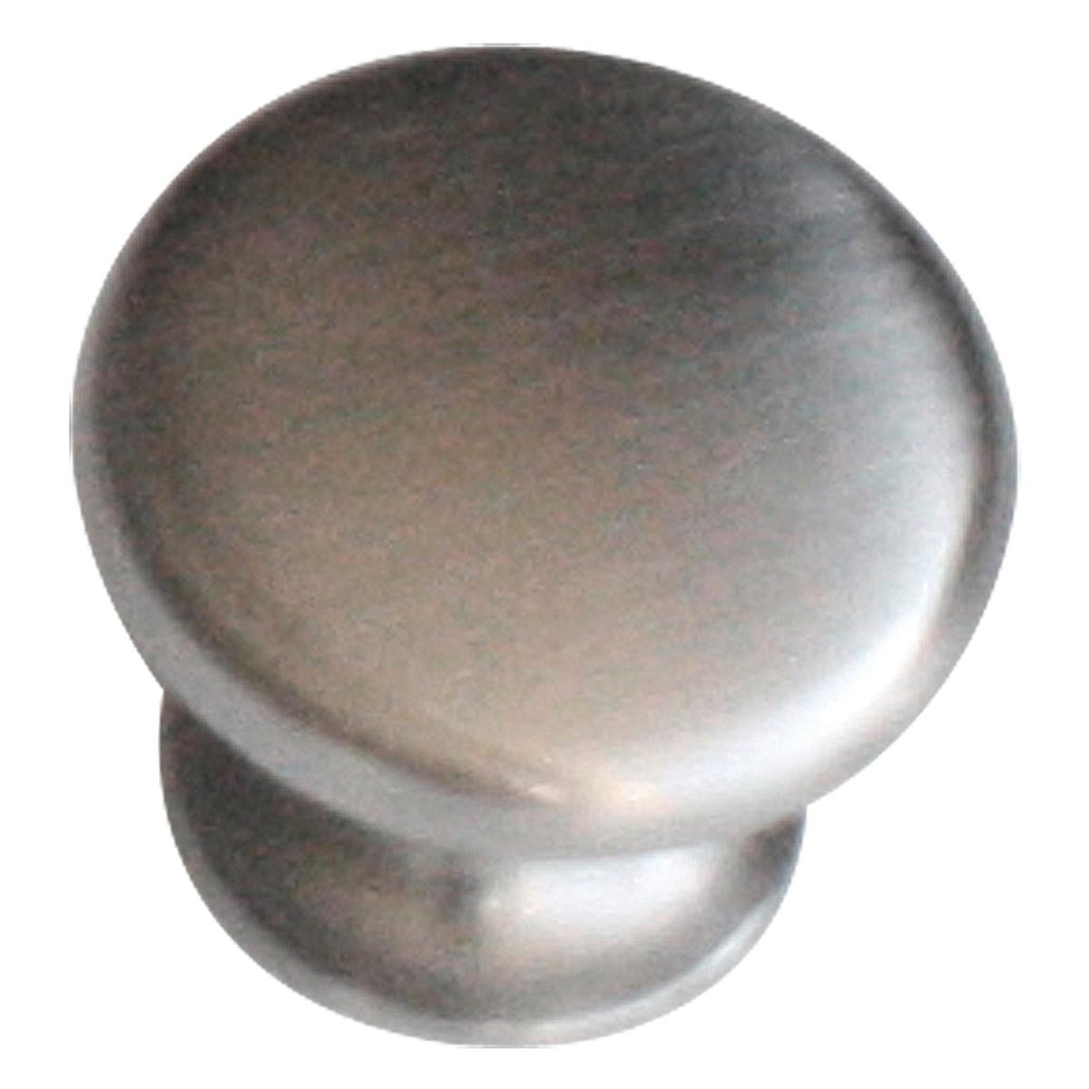 Kaboodle 27mm Mushroom Knob Kitchen Cabinet Door Handle Zinc Alloy