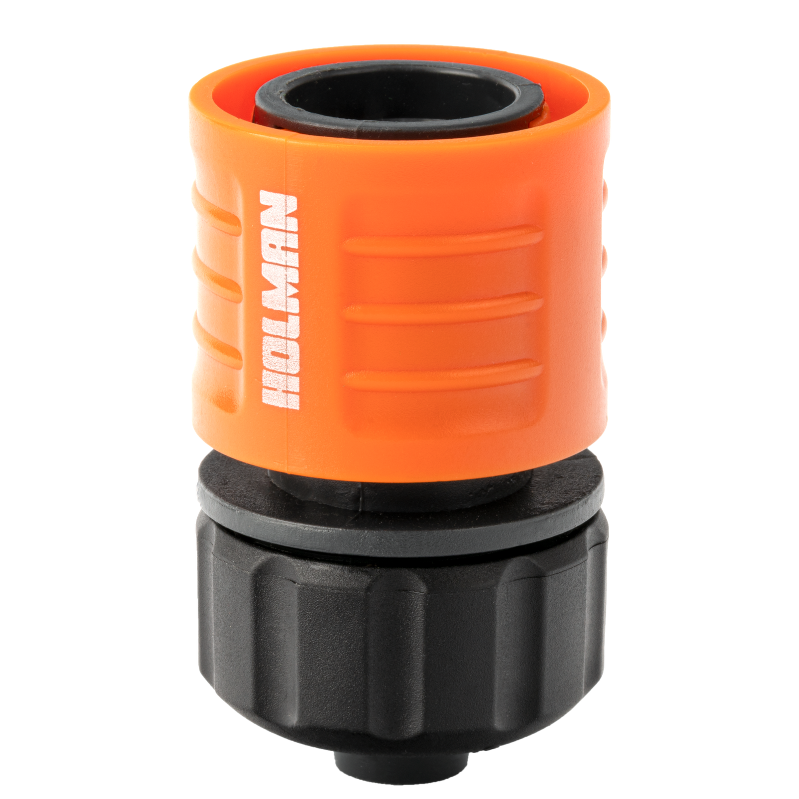 Holman 12mm Grip n Lock Hose Connector - Snap-On Plastic, Outdoor