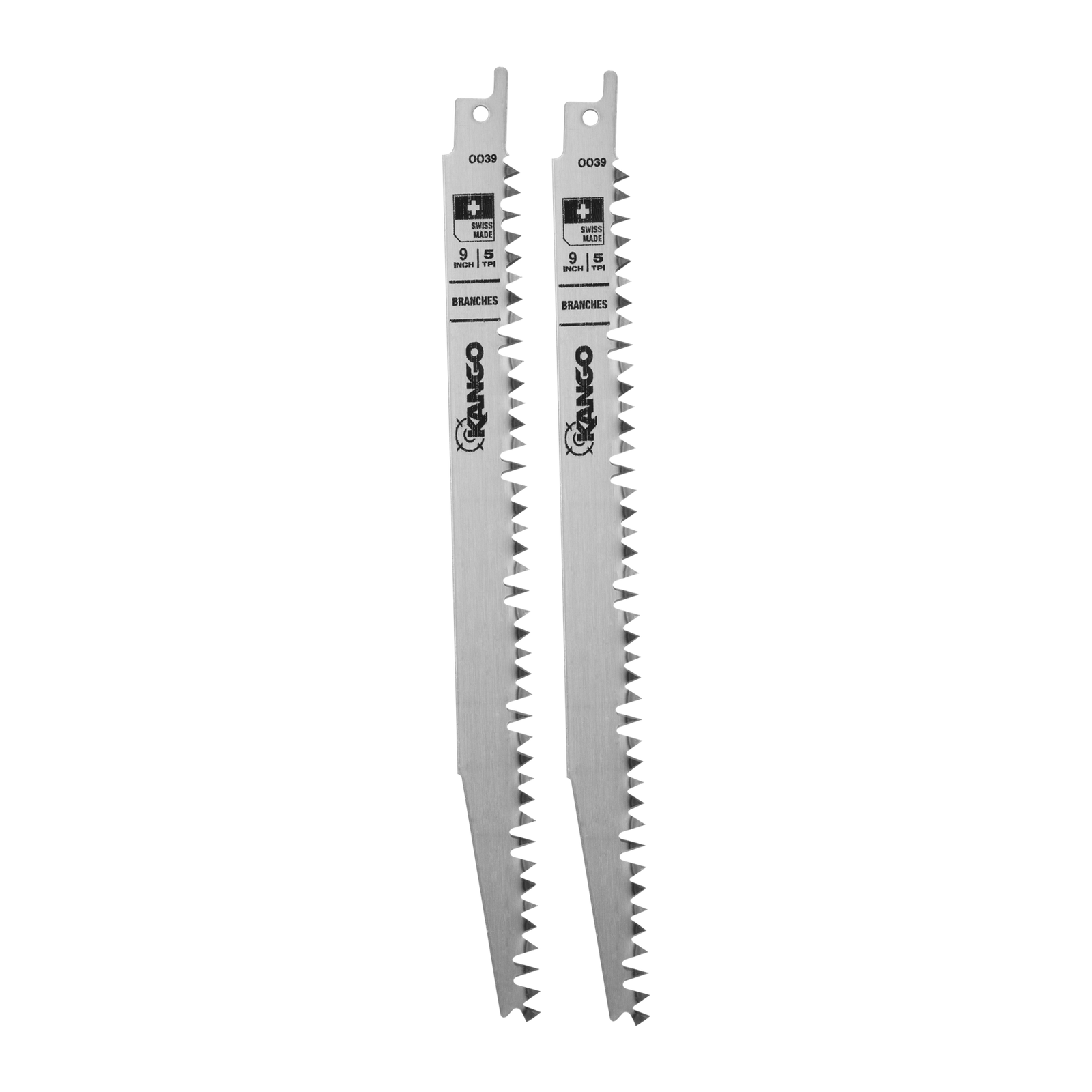 Kango 9" 5TPI Pruning Reciprocating Saw Blade Green Wood 2 Pack