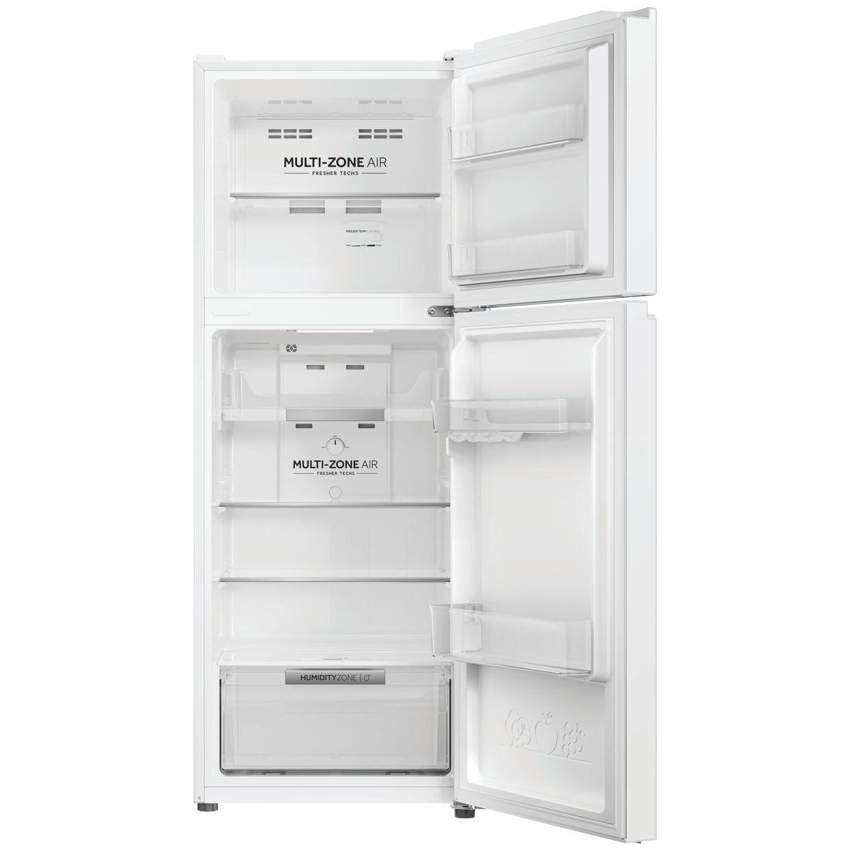 Haier 208L Top Mount Fridge - White - Frost Free - Reversible Door - 4.5 Star Energy Rating - HRF210TW