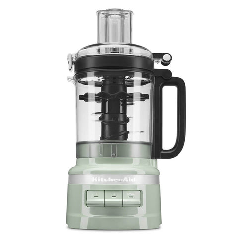 KitchenAid 9 Cup Food Processor - Three Speeds, Four Blade, In-Bowl Storage, Pistachio - 5KFP0921APT
