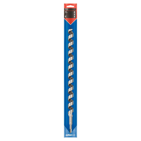 Sutton Tools Long Auger Bit 500 x 25mm Steel Timber Drilling