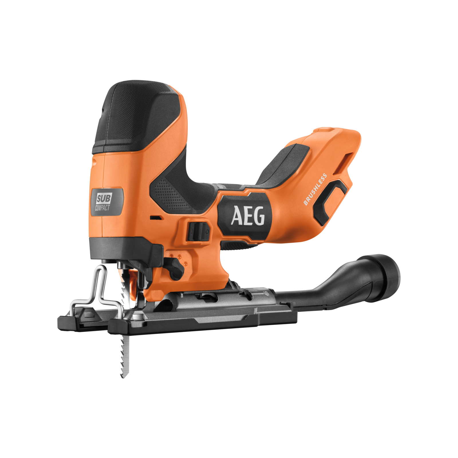AEG 18V Brushless Sub Compact Barrel Grip Jigsaw A18SBJSBL0, Skin Only
