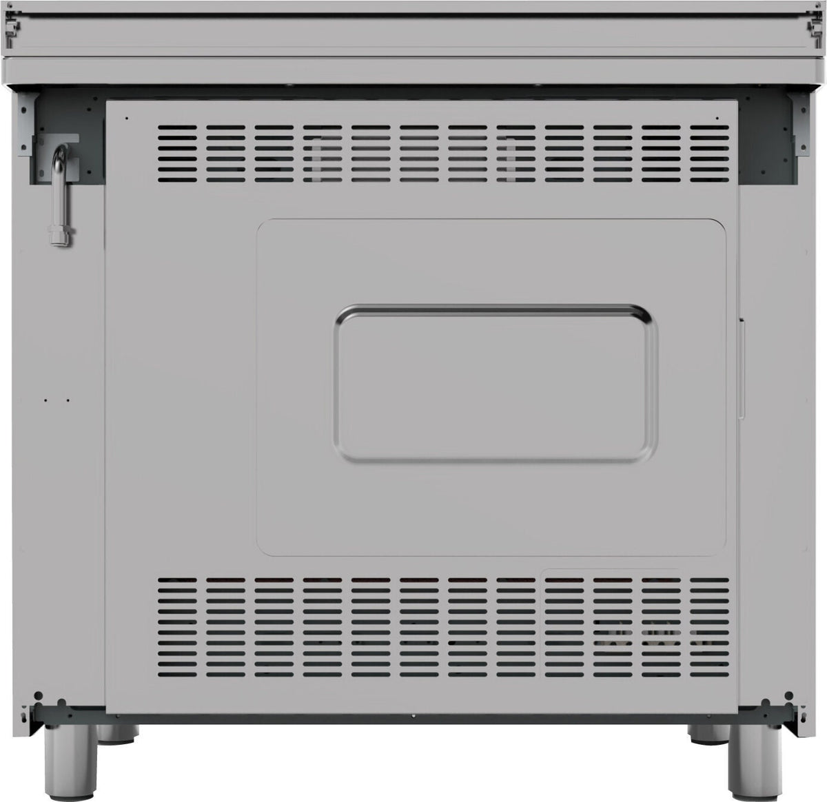 Glem Gas 90cm Gas Oven and Cooktop Freestanding Cooker 140L - Electric Grill, Wok Burner - GB965GG