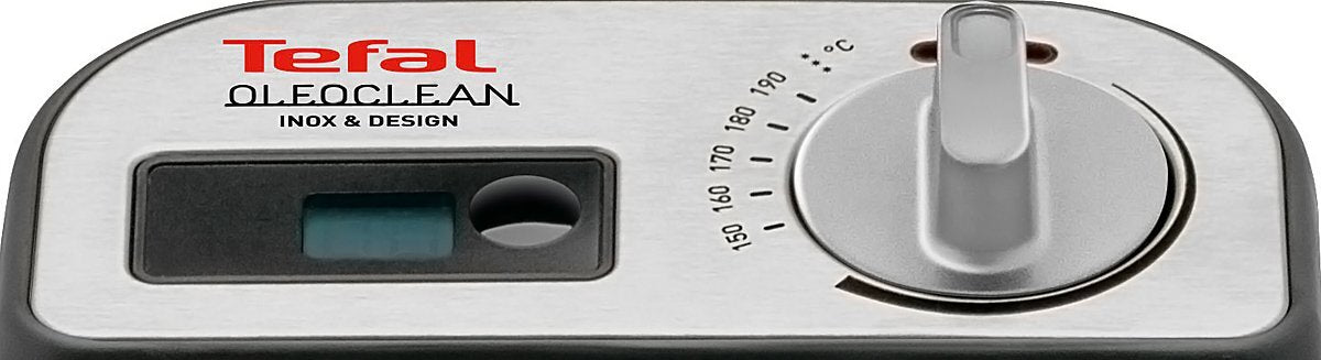 Tefal Oleoclean Pro Deep Fryer - 3.5L Oil, Automatic Oil Filtration, 2300W, Stainless Steel - FR8040
