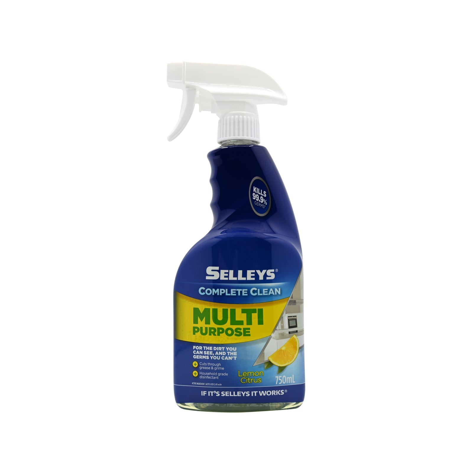 Selleys 750ml Complete Clean Lemon Citrus Multi Purpose Spray - SuperSaverAU - view 1