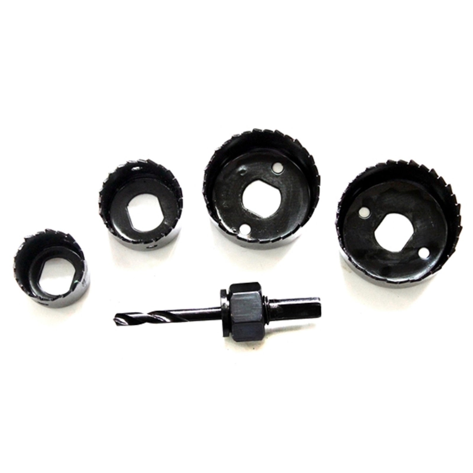 Craftright 5 Piece Hole Saw Set Carbon Steel 32-54mm for Wood