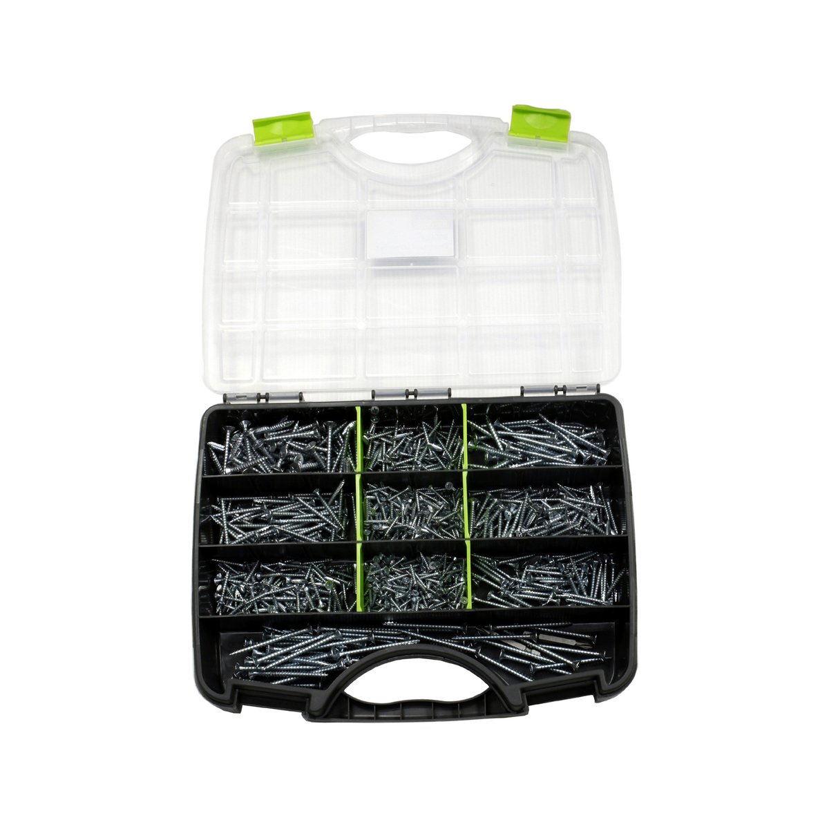 Syneco 900 Piece Chipboard Screw Set - A3 Steel - Zinc Plated - 308mm x 240mm x 50mm - SuperSaverAU - view 2