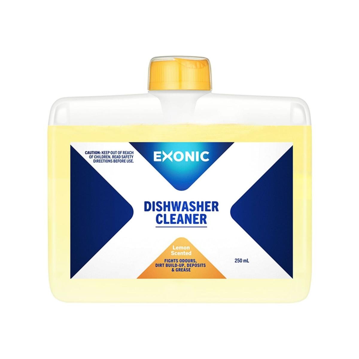 Exonic Dishwasher Cleaner - 250ml - Removes Limescale & Odours - Yellow - SuperSaverAU - view 1