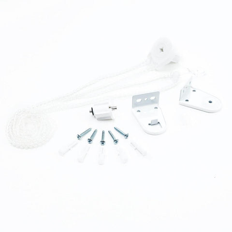 Windoware Roller Blind Hardware Kit - 25mm - White - Various Components - SuperSaverAU - view 1