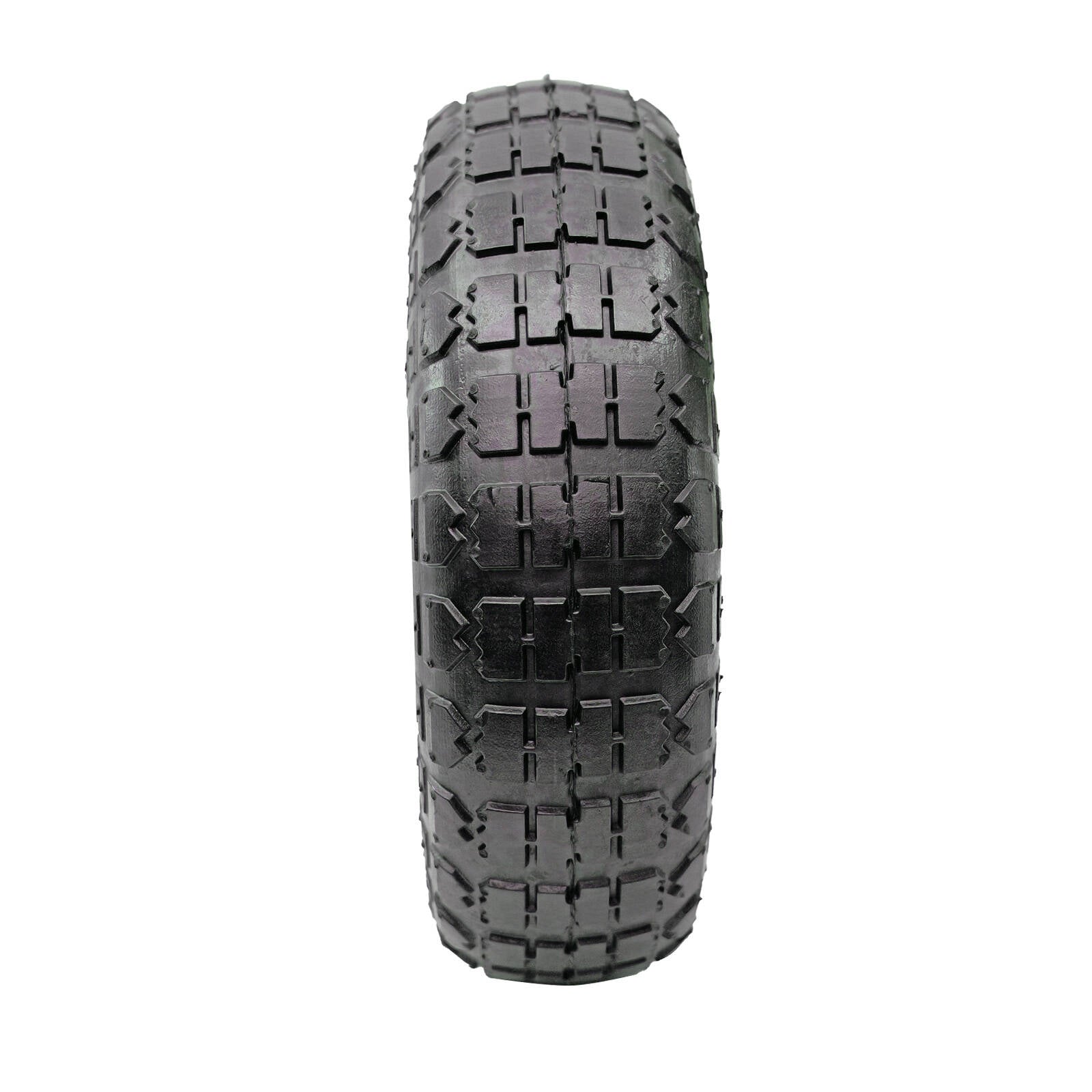 Move It 3.5 x 4 inch Pneumatic Steel Trolley Wheel 5/8 inch Axle 100kg