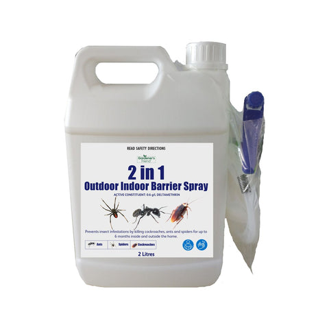 Gardeners Friend 2L Ready to Use 2 in 1 Barrier Spray - Indoor Outdoor Pest Control - SuperSaverAU - view 1