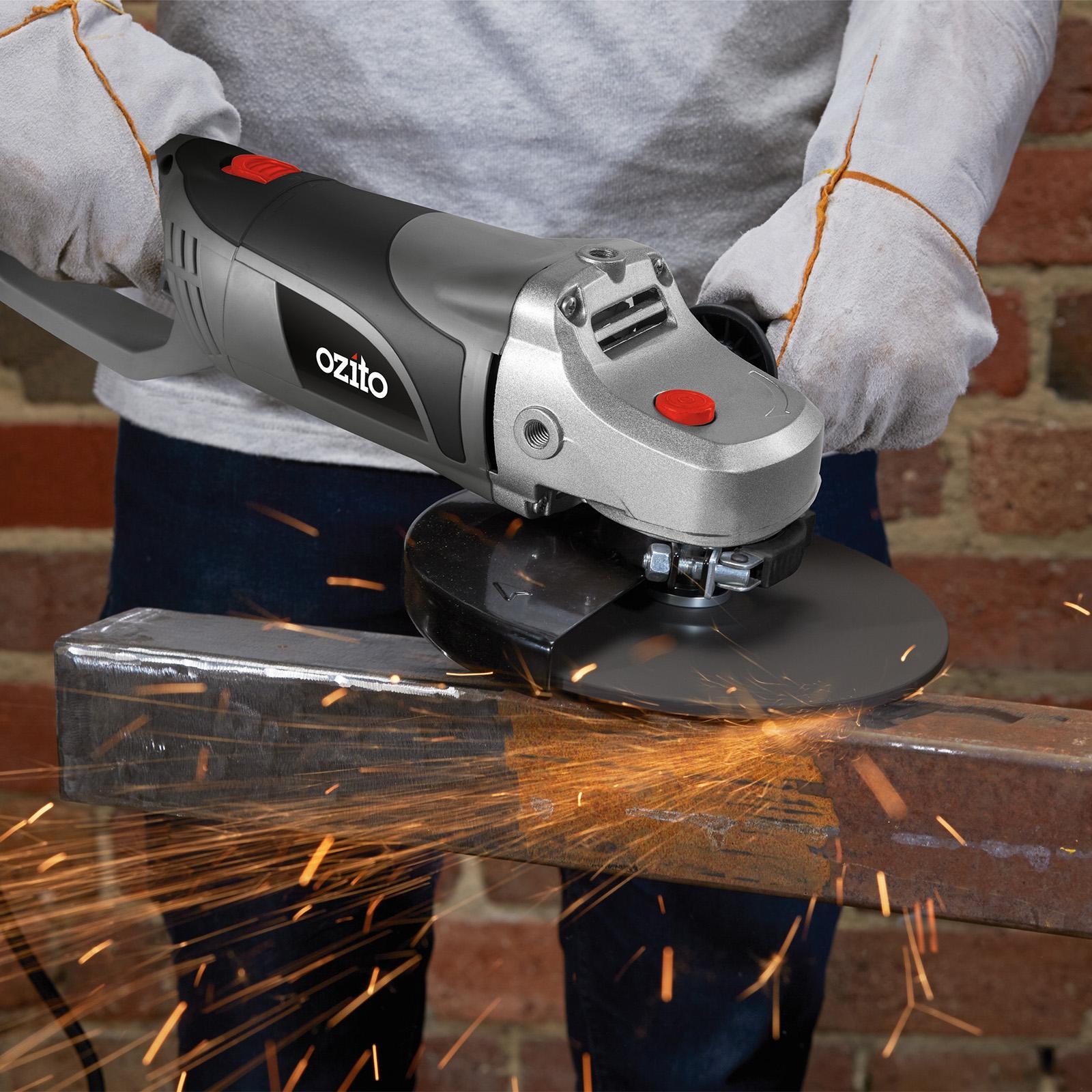 Ozito 230mm 2350W Angle Grinder 240V 6000rpm AGB-2200
