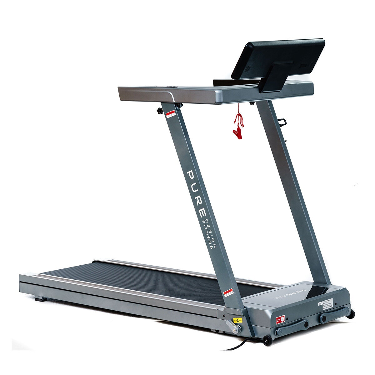 Pure Design TR7 Treadmill - 1.75 HP DC Motor, 36 Preset Programs, Foldable, Black - PD-TR7
