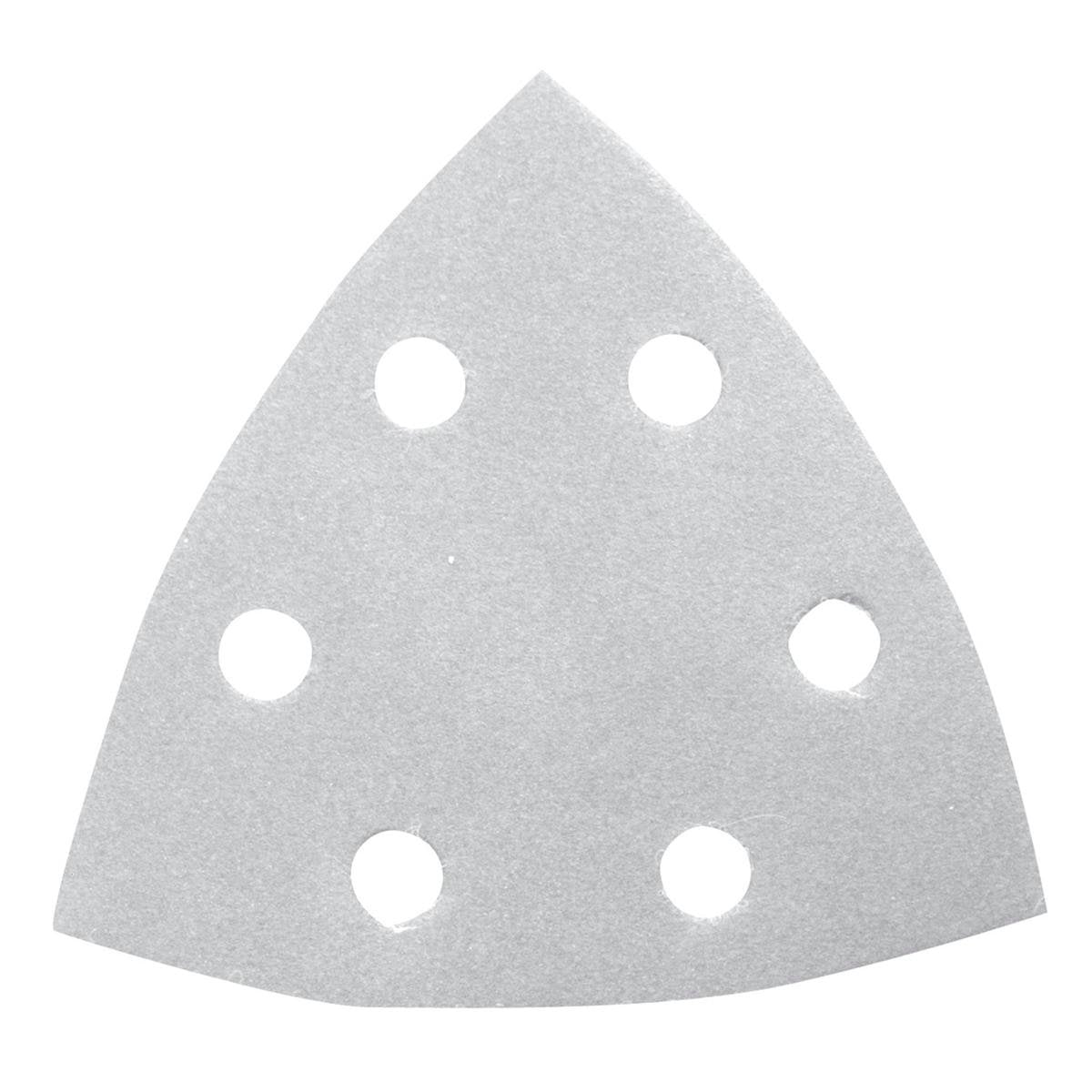 Makita P60 Triangle Abrasive Sheets, 10 Pack, 94mm, Aluminium Oxide, for Finishing Sander
