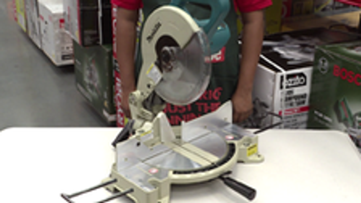 Makita 255mm Compound Mitre Saw LS1040 - Plastic Metal - Precision Cutting - SuperSaverAU - view 2