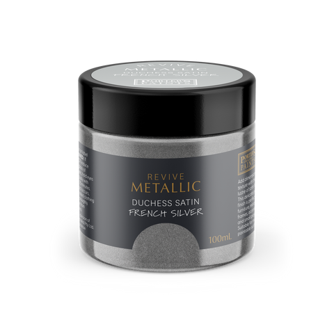 Porter's Paints 100ml Metallic French Silver Furniture Paint
