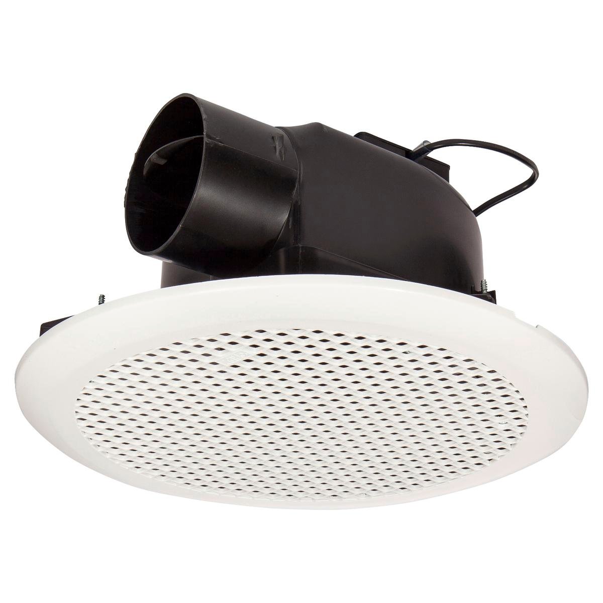 Hpm 250mm White Round Ducted Exhaust Fan - Plastic - 330m3/h Airflow - SuperSaverAU - view 1