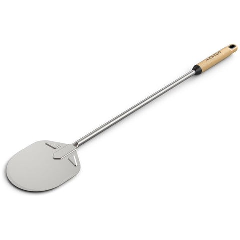 Gozney Utility Turning Peel - Single-Piece Welded Stainless Steel - FSC-Certified Beech Handle - AD1761
