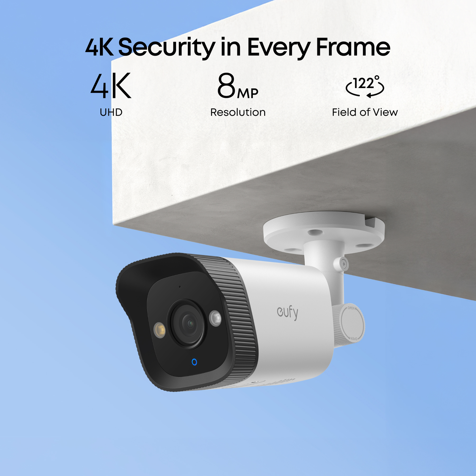 Eufy E40 NVR PoE Bullet Security Camera Add-On