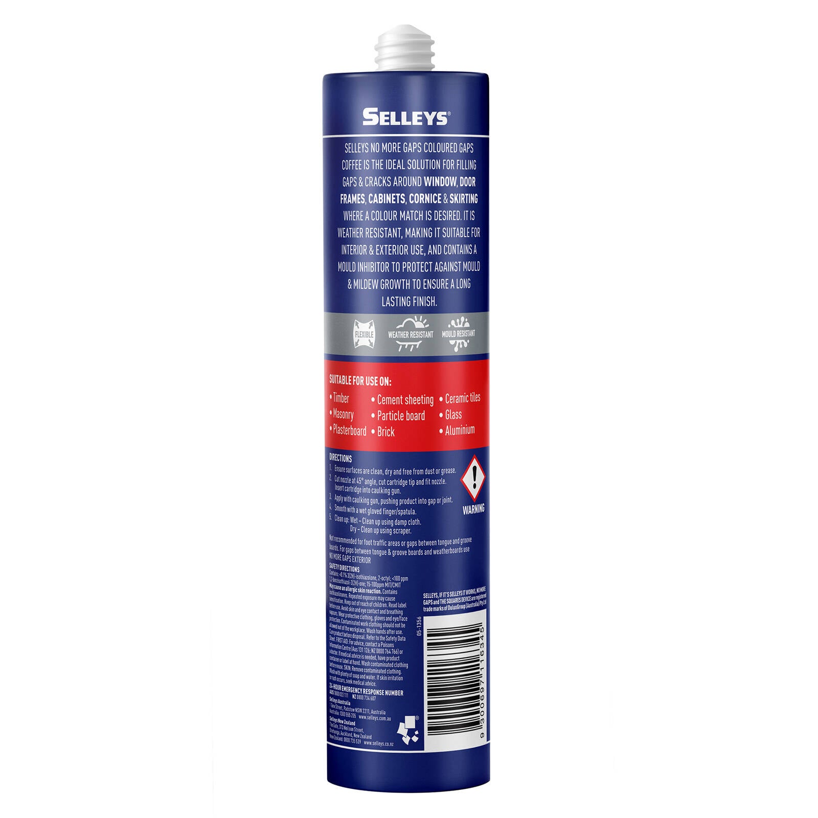 Selleys 450g Coffee Interior No More Gaps - Paintable Gap Filler