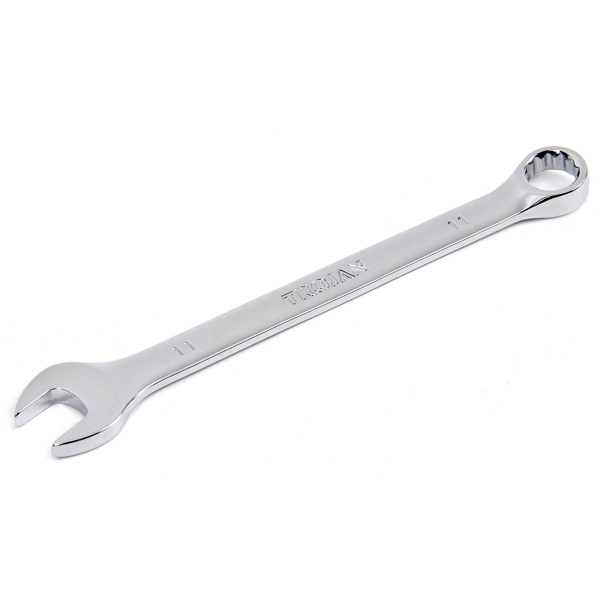 Trojan 11mm Combination Spanner - Polished Chrome Vanadium - Durable Tool - SuperSaverAU - view 1