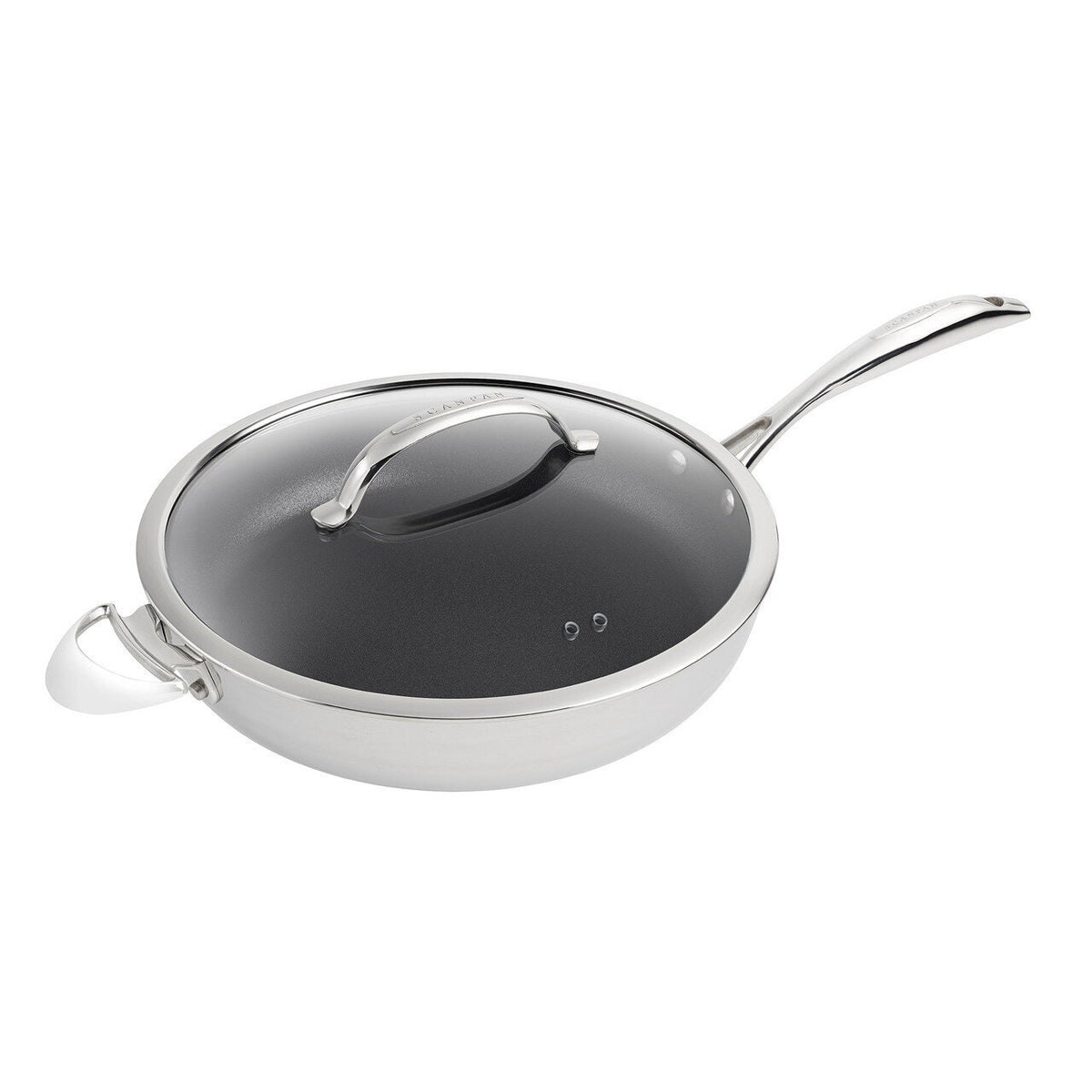 Scanpan HaptIQ 32cm 4.5L Saute Pan - Stratanium+ Non-Stick, Stainless Steel Clad, Induction Compatible - 17205