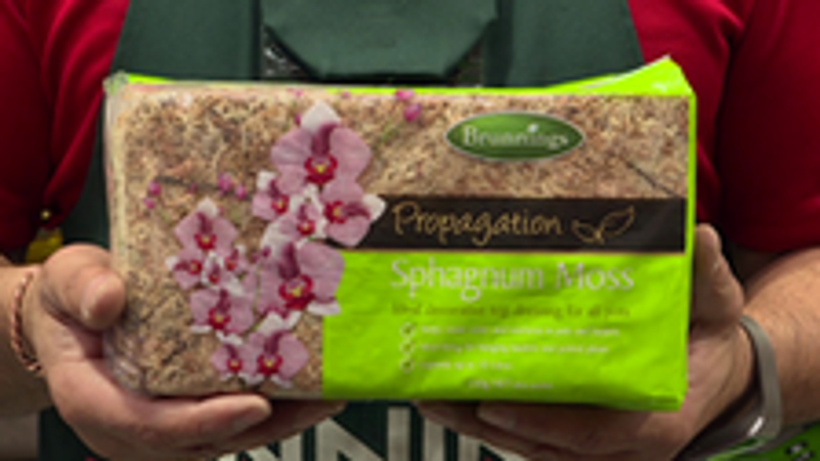 Brunnings Sphagnum Moss - Compressed Block