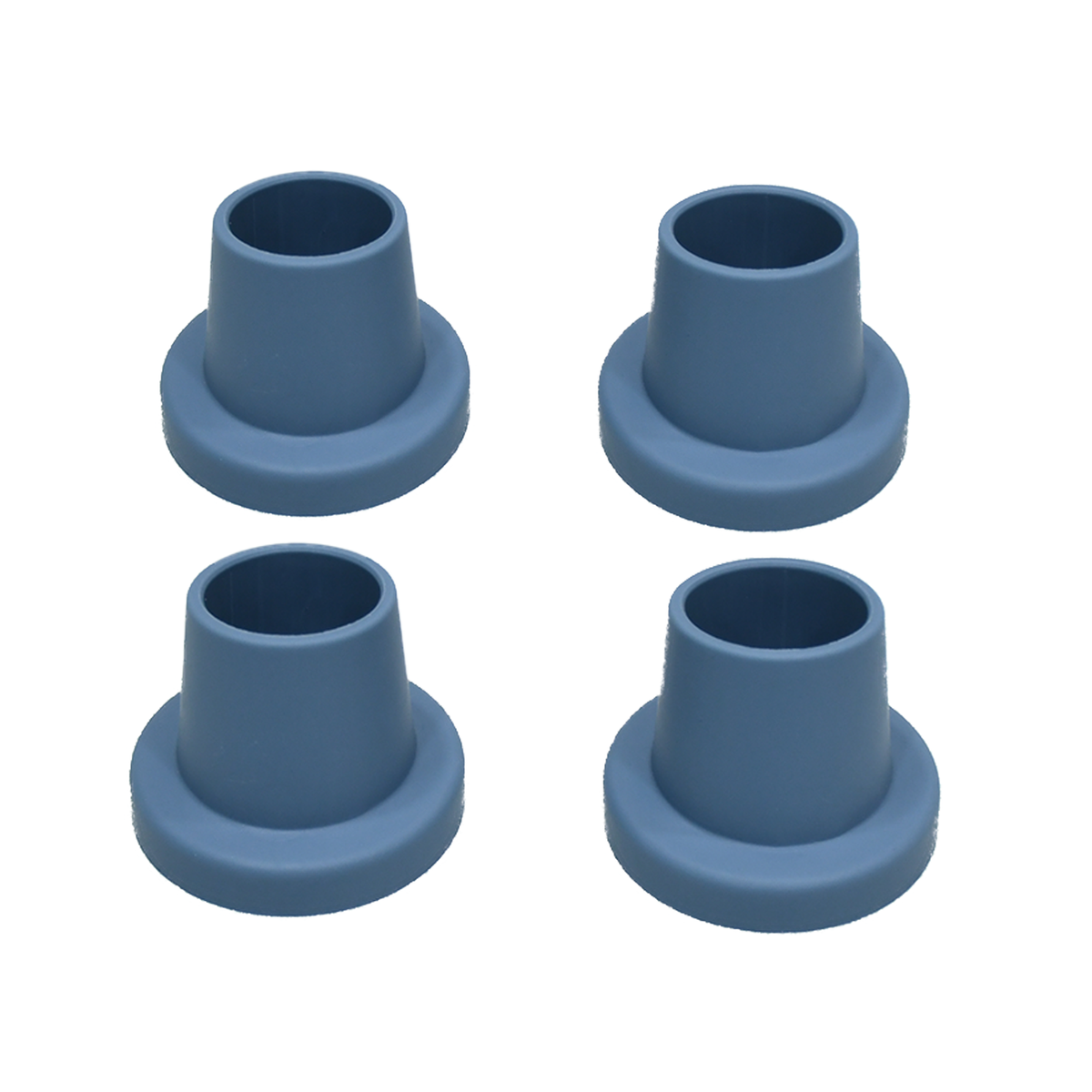 Q-Assist Sloped Suction Feet 200kg, Steel-Reinforced TPR Rubber, 4 Pack