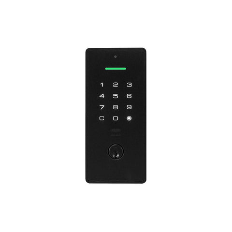 Lockwood Secure Touch Keyed Digital Deadbolt - 68mm x 147.7mm - Black Matt - Keyless Entry, Auto-Locking - SuperSaverAU - view 1