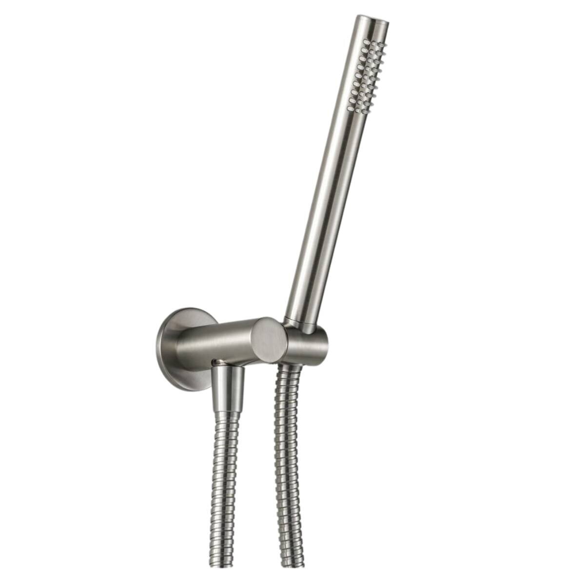 Rogerseller Tonic Baton Shower on Integrated Union - Brushed Nickel - 3 Star Water Rating - 3506003307